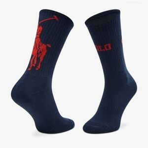 Ralph Lauren POLO Classic Sport socks 2 Pairs New